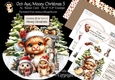 Och Aye Mooey Christmas 5 XL Rocker Card 
