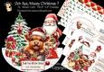 Och Aye Mooey Christmas 7 XL Rocker Card