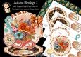 Autumn Blessings 7 Shaped Easel