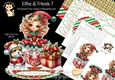 Elfine & Friends 7 Triple Easel