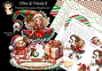 Elfine & Friends 8 Triple Easel