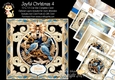 Joyful Christmas 4 Cut-Out Card Mini Kit
