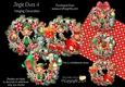Jingle Elves 4 Hanging Wreath Decoration