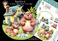 Papa Bear 8 Rocker Card Mini Kit