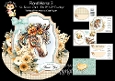 Floral Horse 3 Rocker