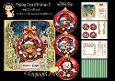 Peeking Cute Christmas 3 6x6