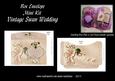 Vintage Swan Wedding Box Envelope Mini Kit