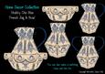 Shabby Chic French Jug/vase/urn & Bowl Kit