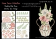 Shabby Chic Blooms & Foliage - Rustic Rose