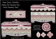 Shabby Chic French Jewellery Chest - Parisienne Rose