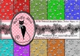 10 A4 Christmas Embossed Silver Snowflake Glitter Texture Papers