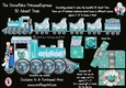 The Snowflake Princess Express 3d Advent Train Kit