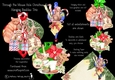 Through the Mouse Hole Christmas Party Hanging Bauble Trio