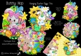 Bunny Hop - Hanging Easter Eggs Trio