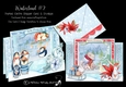 Winterland #2 Framed Centre Stepper Card & Envelope Mini Kit