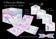 A Unicorn for Christmas Exploding Box Surprise Kit.