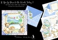 If You Go Down to the Woods Today 2  6x6 Layered Card Front, Insert & Envelope.