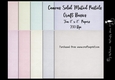 Muted Pastels 8x8 Canvas Solids Papers 200Dpi