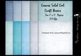 Cool 8x8 Canvas Solids Papers 200Dpi