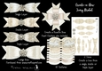 3D Floral Create a Bow - Ivory Bridal