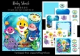 Baby Shark 7x7 Card Front & Insert Mini Kit