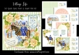 Village Life 7x7 Card Front & Insert Mini Kit