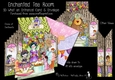 Enchanted Tea Room 3D What an Entrance! Card and Envelope Kit.
