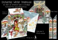 Enchanted Winter Treehouse 3D What an Entrance! Card and Envelope Kit.