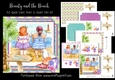 Beauty and the Beach 7x7 Card Front & Insert Mini Kit