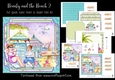 Beauty and the Beach 2 7x7 Card Front & Insert Mini Kit