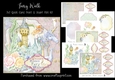 Fairy Walk 7x7 Card Front & Insert Mini Kit