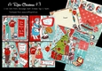 A Retro Christmas #3 - 5 6x6 Card Kit