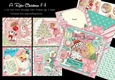 A Retro Christmas #4- 5 6x6 Card Kit