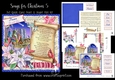 Songs for Christmas 5 - 7x7 Card Front & Insert Mini Kit