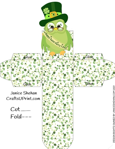 ST. PATRICKS DAY FAVOR GIFT BOX