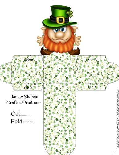 ST. PATRICKS DAY FAVOR GIFT BOX