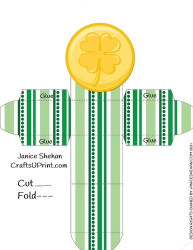 ST. PATRICKS DAY FAVOR GIFT BOX