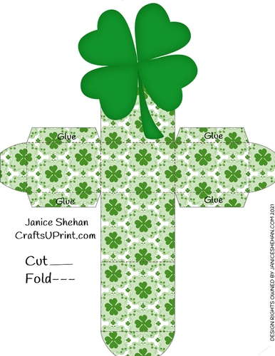 ST. PATRICKS DAY FAVOR GIFT BOX
