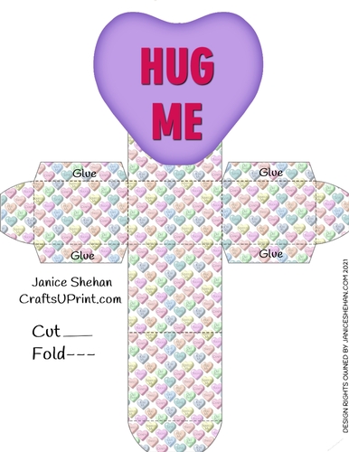 VALENTINES HEARTS DAY FAVOR GIFT BOX 9