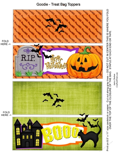 HALLOWEEN TREAT BAGS TOP 2