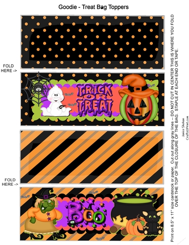 HALLOWEEN TREAT BAGS TOP 4