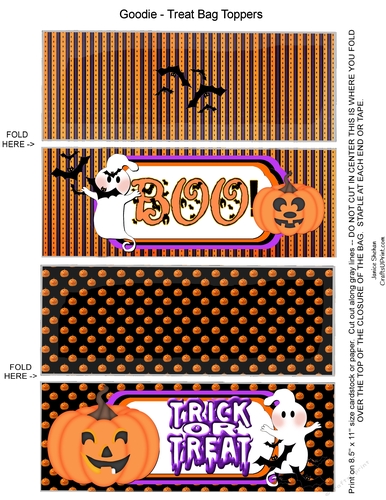 HALLOWEEN TREAT BAGS TOP 3