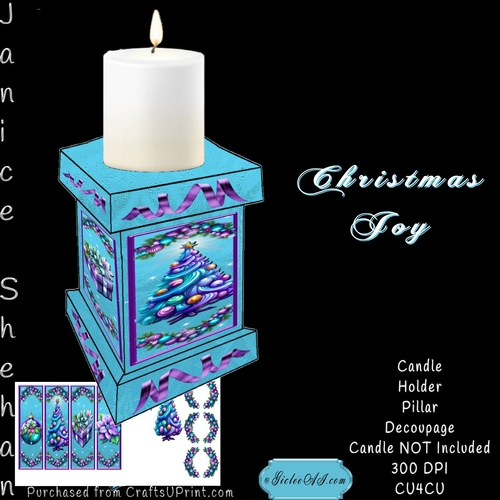 CANDLE HOLDER PILLAR HOME DECOR ACCENT PIECE