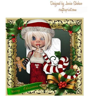 Santa's Christmas Cutie Elf