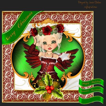 Christmas Santa Angel Elf