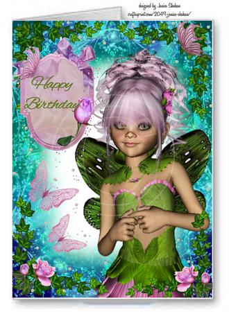 Garden Fairy Birthday Wishes