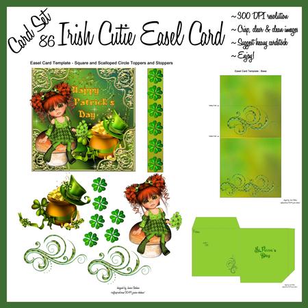 St. Patrick's Cutie Easel Card