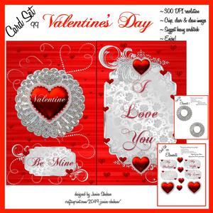 Hearts to You! Fold Back Card