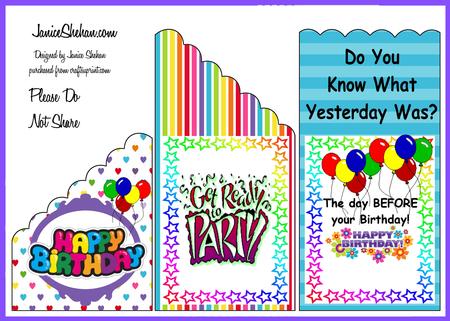 Rainbow Bright Birthday for Boys and Girls Children
