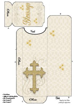 Jesus Cross Cutlery Wrap Holder 1
